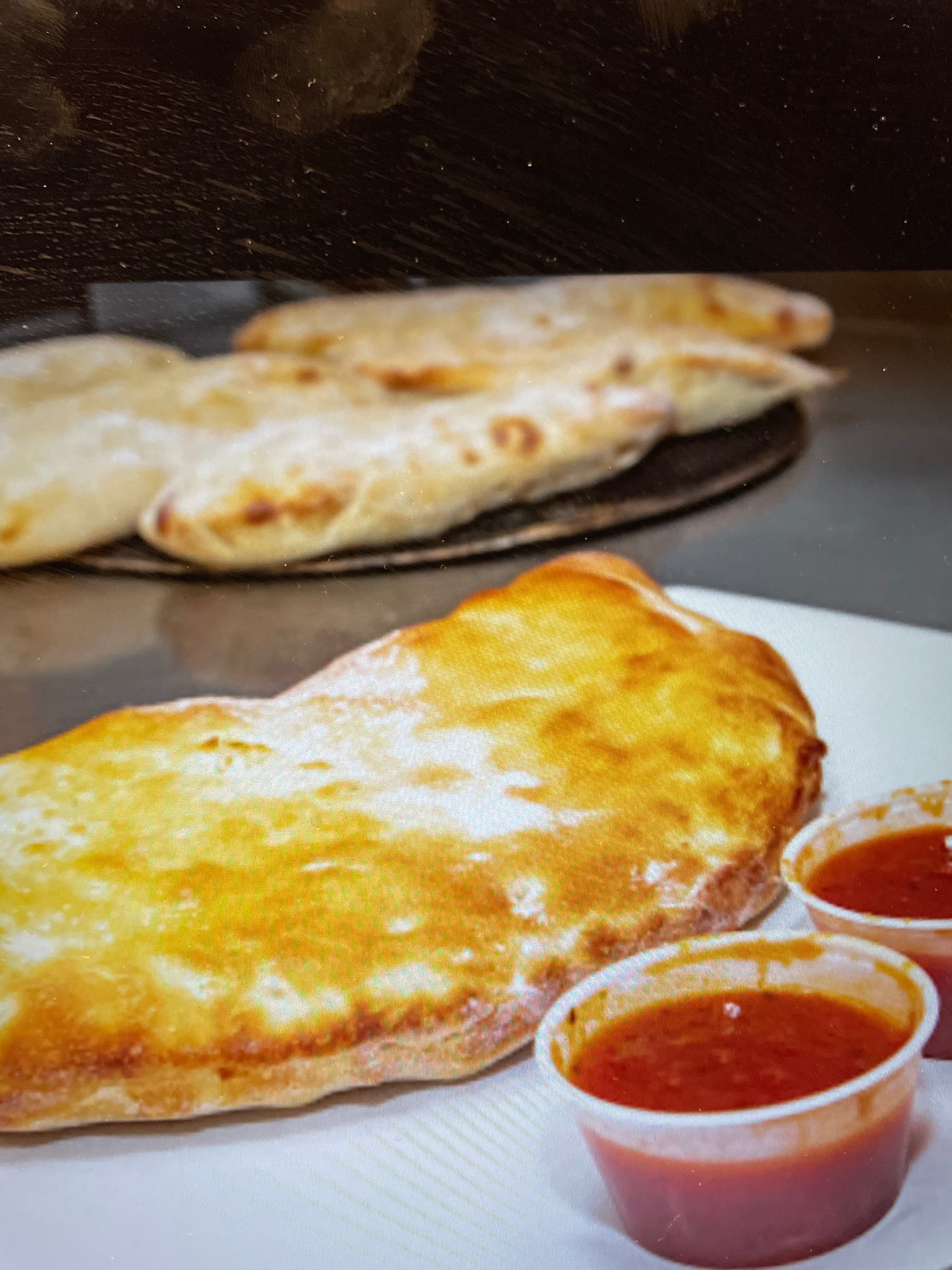 Order Cheese Calzone - Small food online from Paramount Pizza Slices store, Holyoke on bringmethat.com
