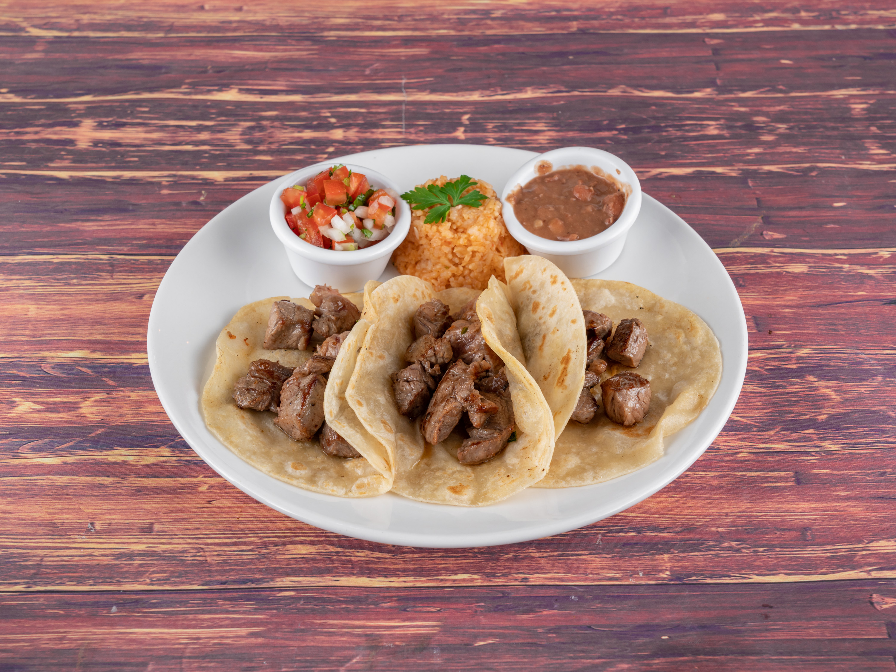 Order Ribeye Tacos food online from Di Maria store, Humble on bringmethat.com