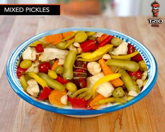 Order Mixed Pickles food online from Trio Grill store, Anaheim on bringmethat.com