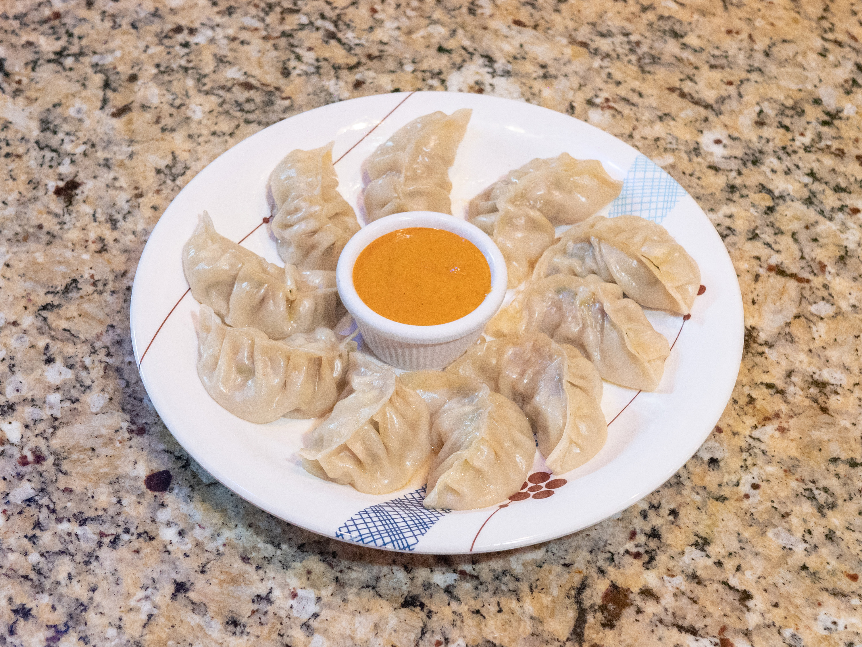 Order Chicken Steam Momo food online from Namaste Grill & Bar store, Irving on bringmethat.com
