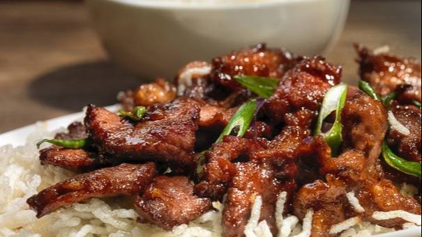 Order Mongolian Beef food online from Inchin Bamboo Garden store, Irvine on bringmethat.com