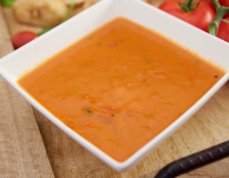 Order Tomato Basil Soup food online from Spreadz store, San Jose on bringmethat.com