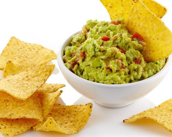 Order Chips & Guacamole food online from Vegetarian Mexican Lounge store, Richardson on bringmethat.com