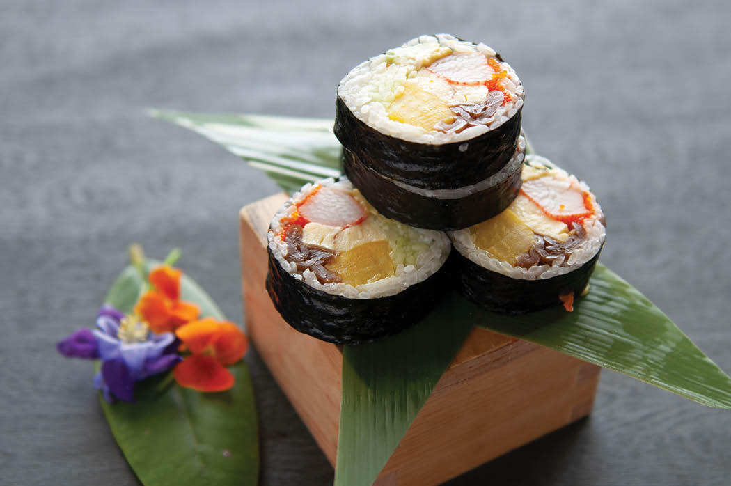 Order 5 Piece Futo Maki food online from Kumo Sushi Hibachi & Lounge store, Bay Shore on bringmethat.com