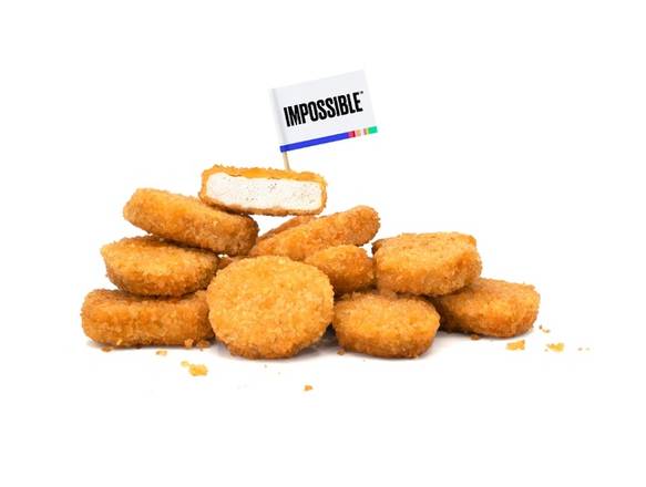 Order 6 Piece IMPOSSIBLE Chicken Nuggets food online from Burgerim store, Riverside on bringmethat.com