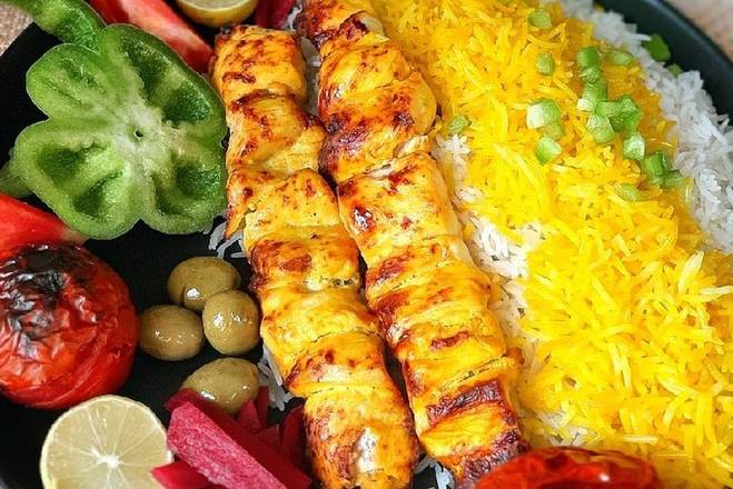 Order chicken Kabab blate food online from Usa Halal store, Austin on bringmethat.com