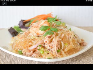 Order SA6. Yum Woon Sen food online from Teya Thai Restaurant store, Valley Village on bringmethat.com
