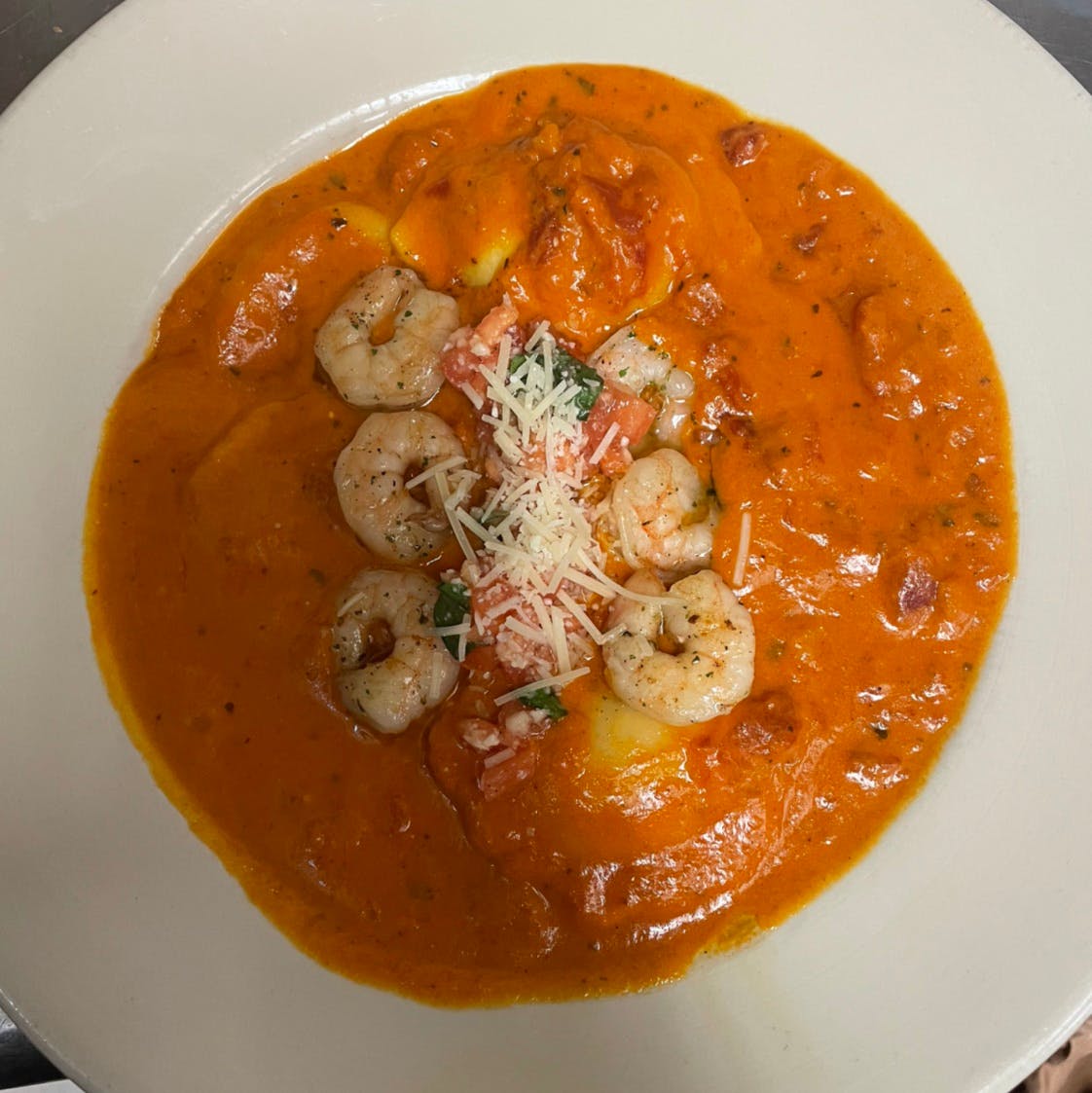 Order Seafood Ravioli - Platter food online from Casa Nostra Italian Cuisine store, Greeneville on bringmethat.com
