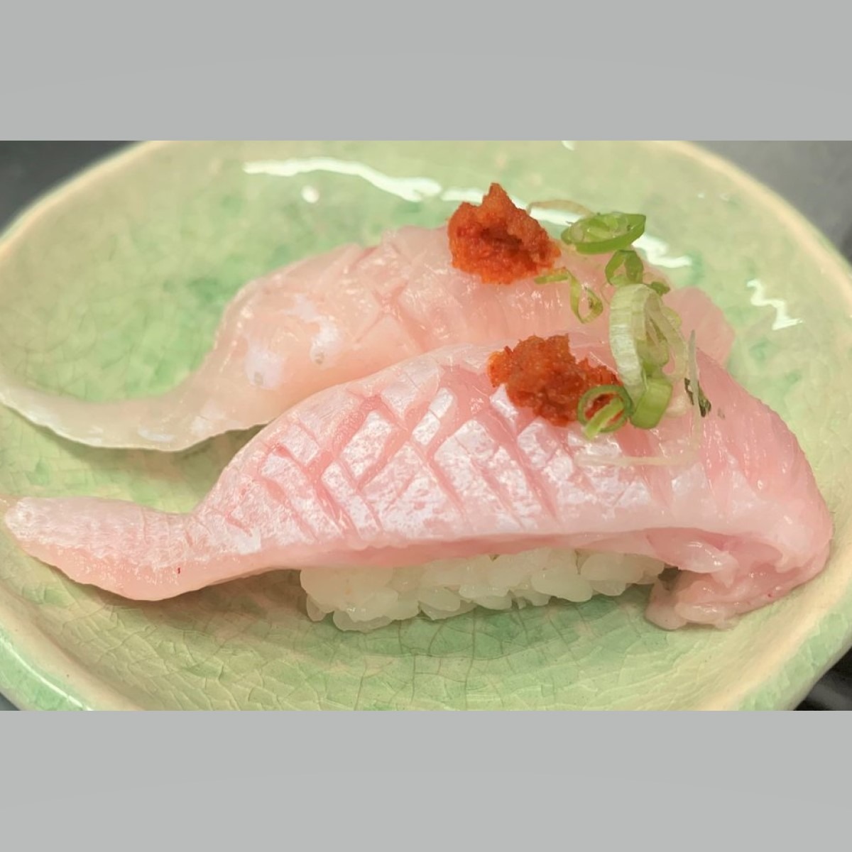 Order Halibut Fin Sushi food online from Noshi Sushi store, Los Angeles on bringmethat.com