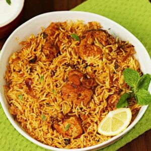 Order Chicken Biryani food online from Bollywood Curry store, Los Angeles on bringmethat.com