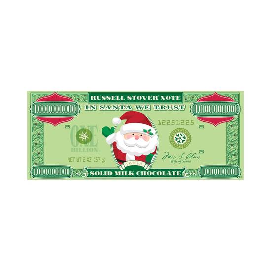 Order RUSSEL STOVER Milk Chocolate Money, 2oz. food online from Cvs store, SEYMOUR on bringmethat.com