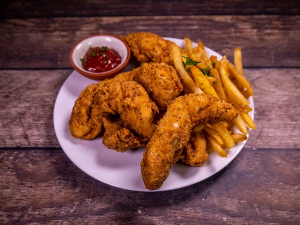 Order 5 Tender Combo food online from Frenchy Chicken store, Houston on bringmethat.com