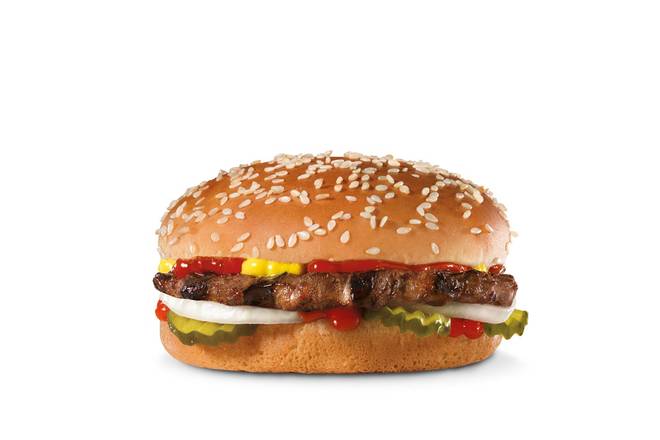 Order Big Hamburger food online from Carl's Jr. store, Clinton on bringmethat.com