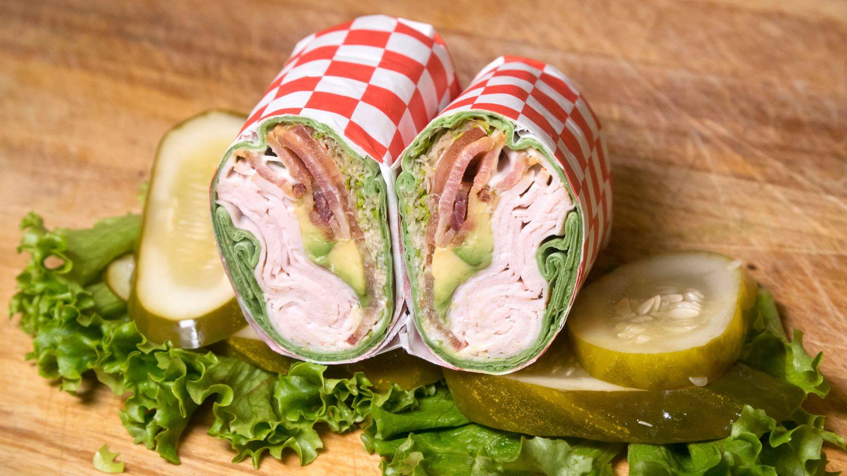 Order J14. California Wrap food online from Market cafe store, New York on bringmethat.com