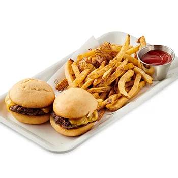 Order Kid Hamburger food online from Boomerjack Grill & Bar store, Mesquite on bringmethat.com