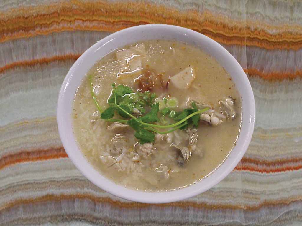 Order 121. Oysters Congee food online from San Sun store, San Francisco on bringmethat.com