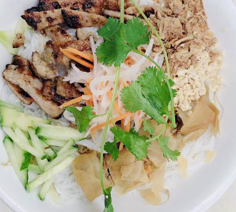 Order B2. Bun Thit Nuong Cha Gio food online from Pho Saigon store, Youngstown on bringmethat.com