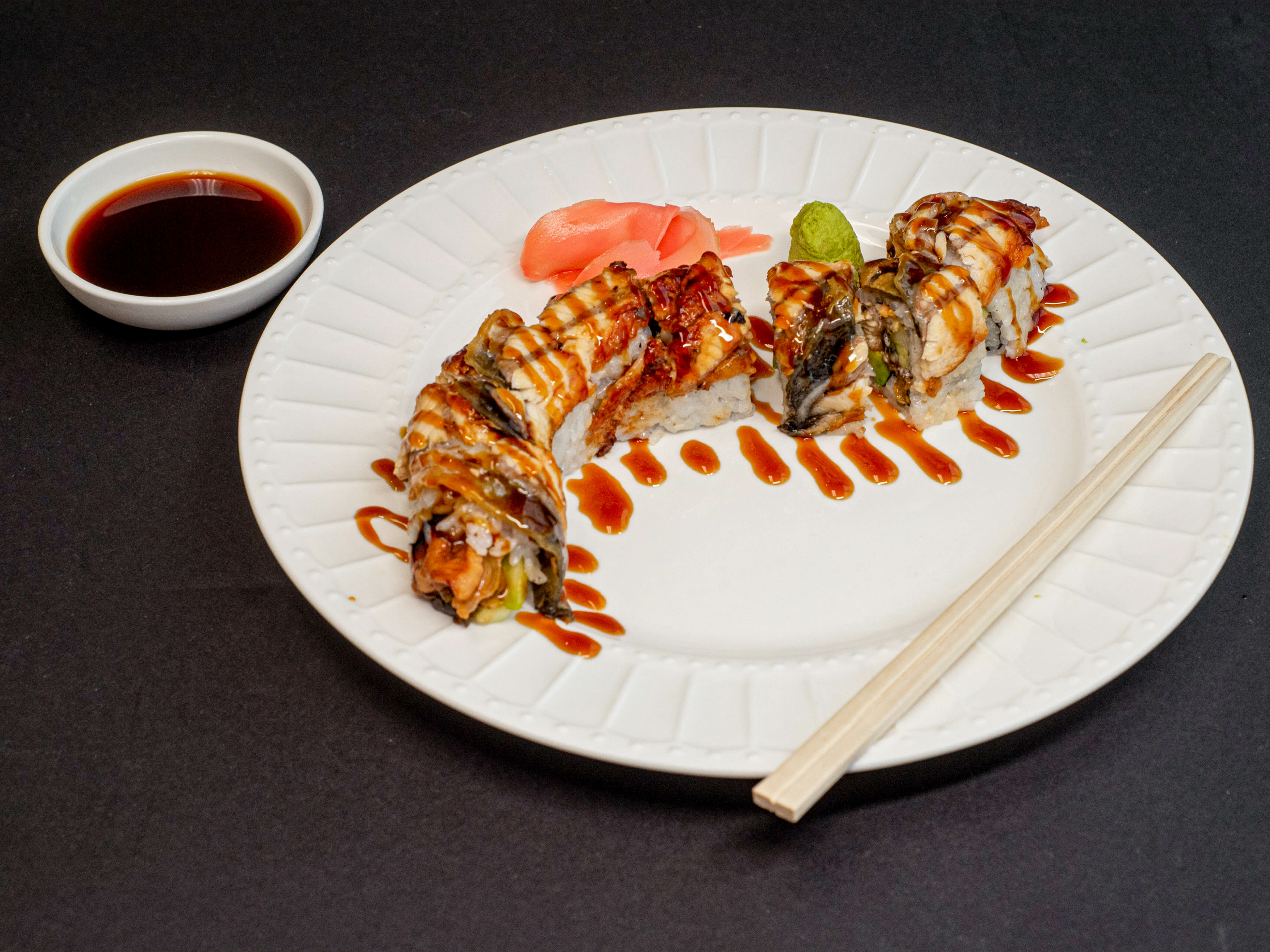 Order Eel Special food online from Maje Sushi store, West Lafayette on bringmethat.com