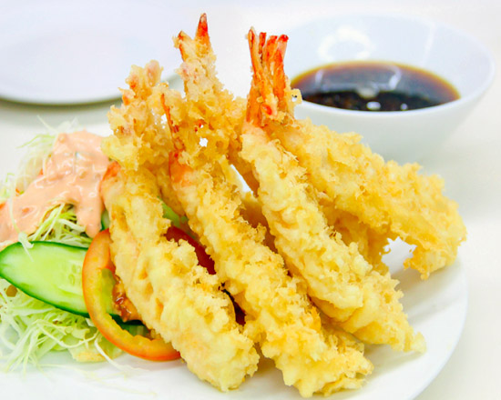 Order Shrimp Tempura food online from Samurai Japanese Steak House store, Huntington on bringmethat.com