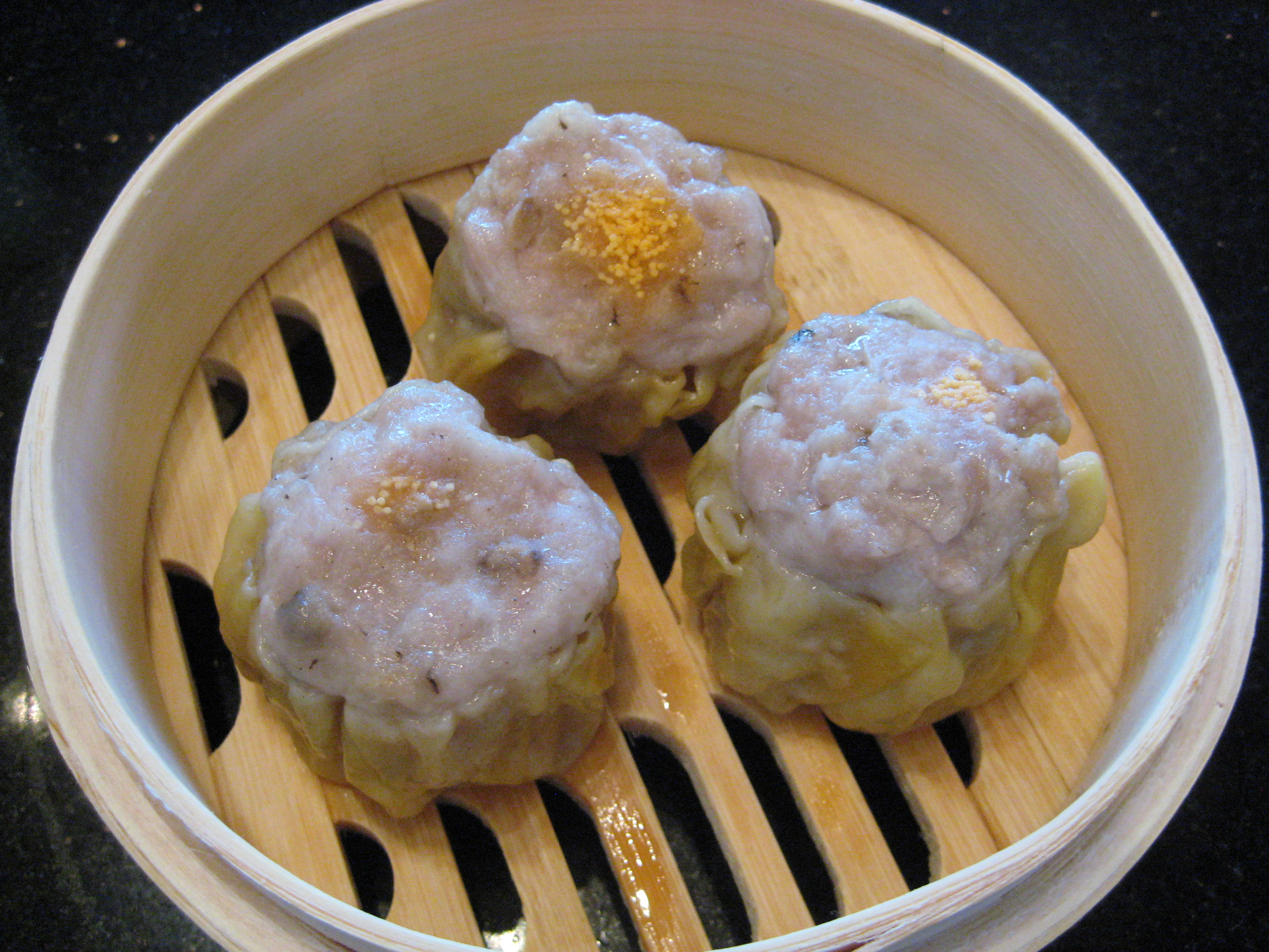Order Shumai with Pork and Shrimp 豬肉燒賣 food online from Street Food Cafe store, San Mateo on bringmethat.com