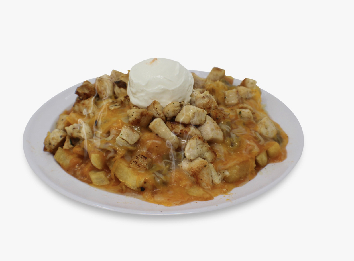 Order Chili Cheese Fries food online from Gordi-Buena Mexican Restaurant store, Commerce City on bringmethat.com