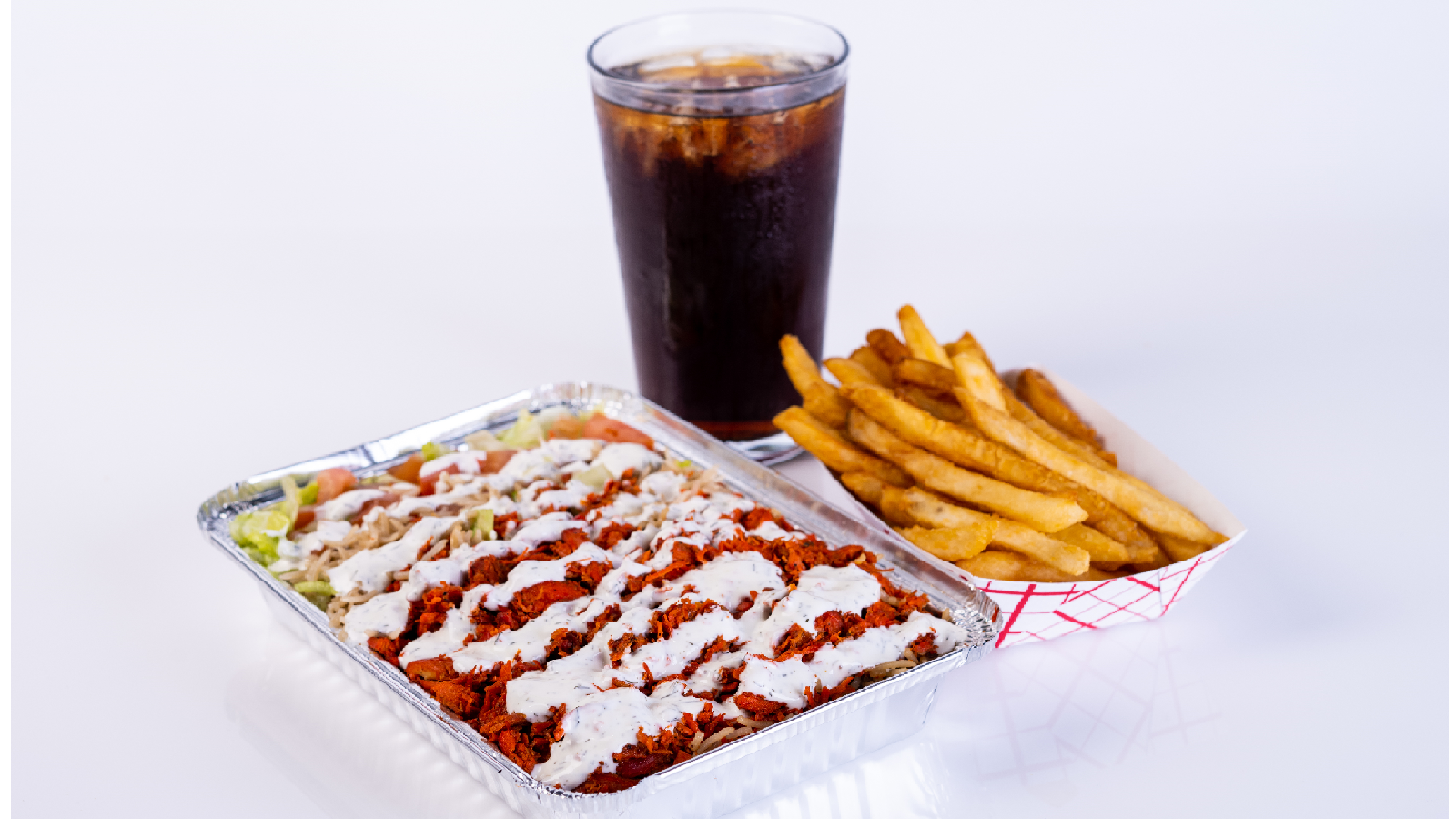 Order Chicken Platter Combo food online from New York Chicken & Gyro store, Canoga Park on bringmethat.com