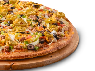 Order Beef Taco Pizza food online from Pizza Guys store, Concord on bringmethat.com