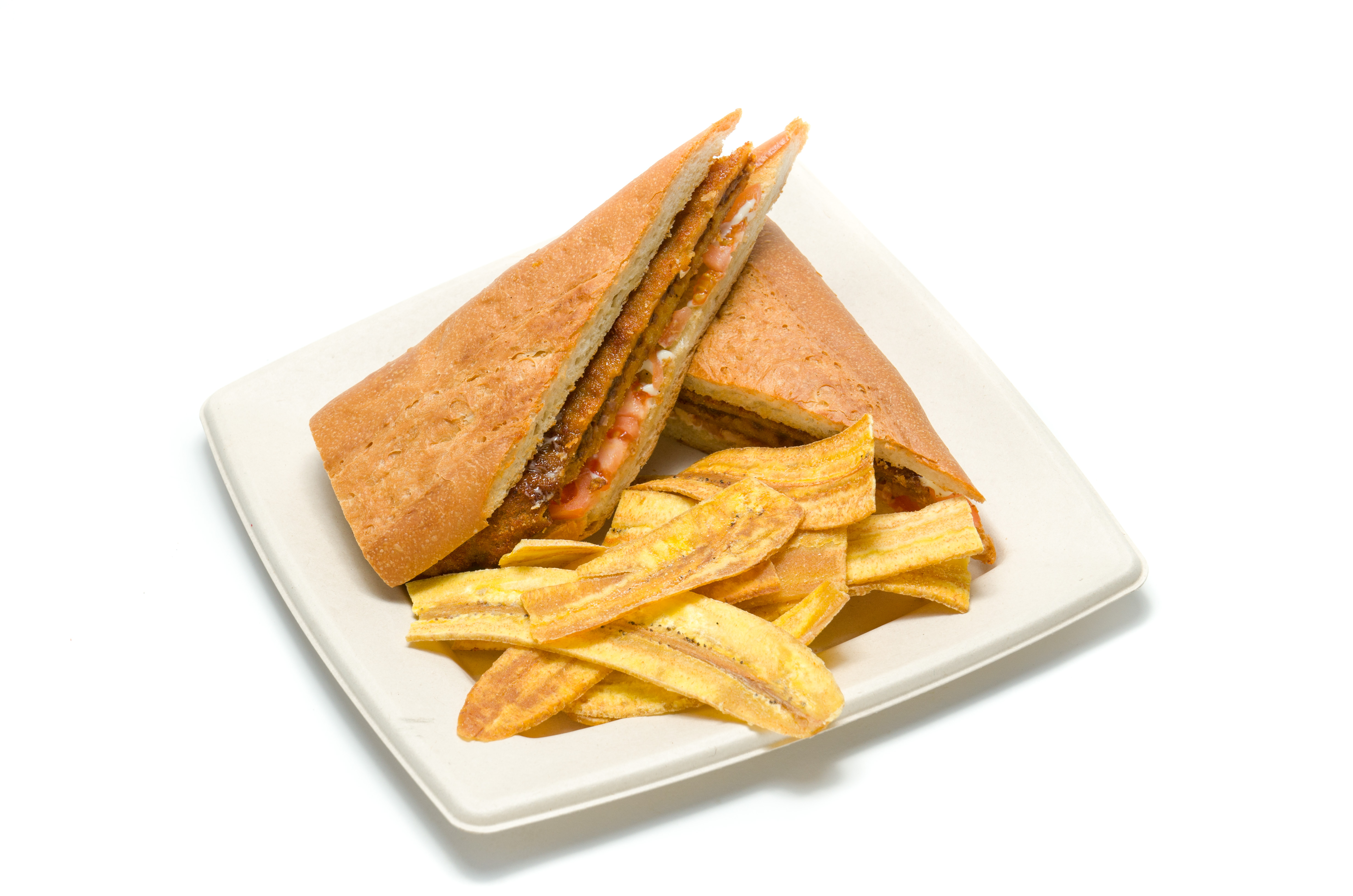 Order Milanesa Sandwich food online from Merengue Bakery & Cafe store, Monrovia on bringmethat.com