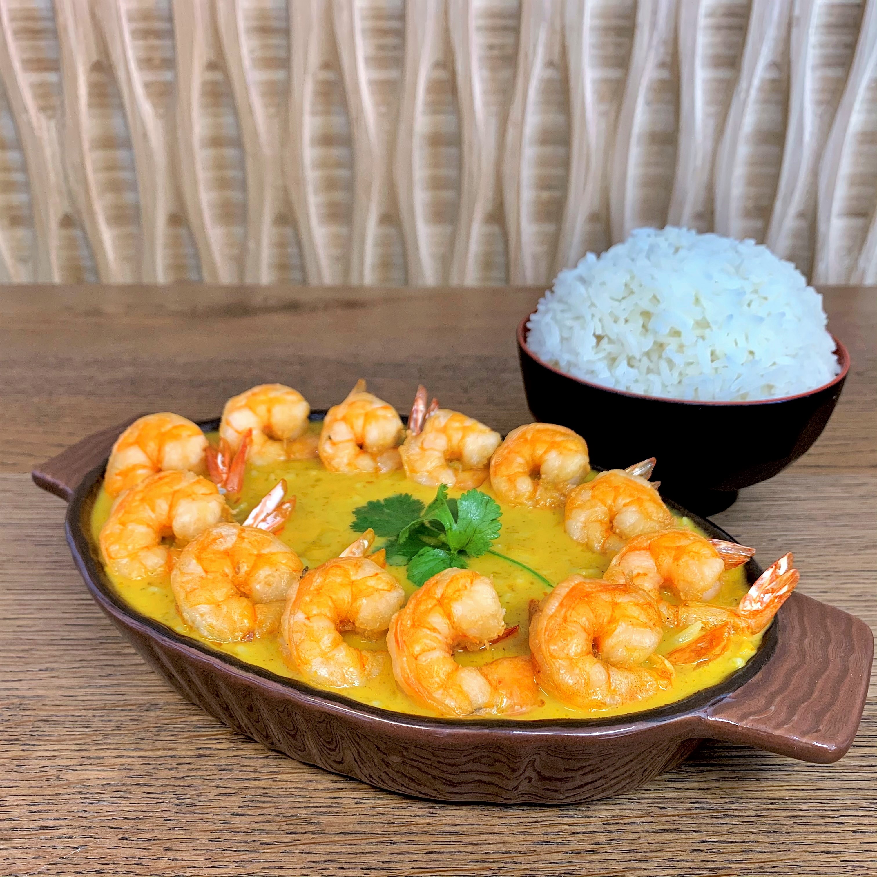 Order Curry Shrimp and Rice food online from My Cup Of Tea store, San Francisco on bringmethat.com
