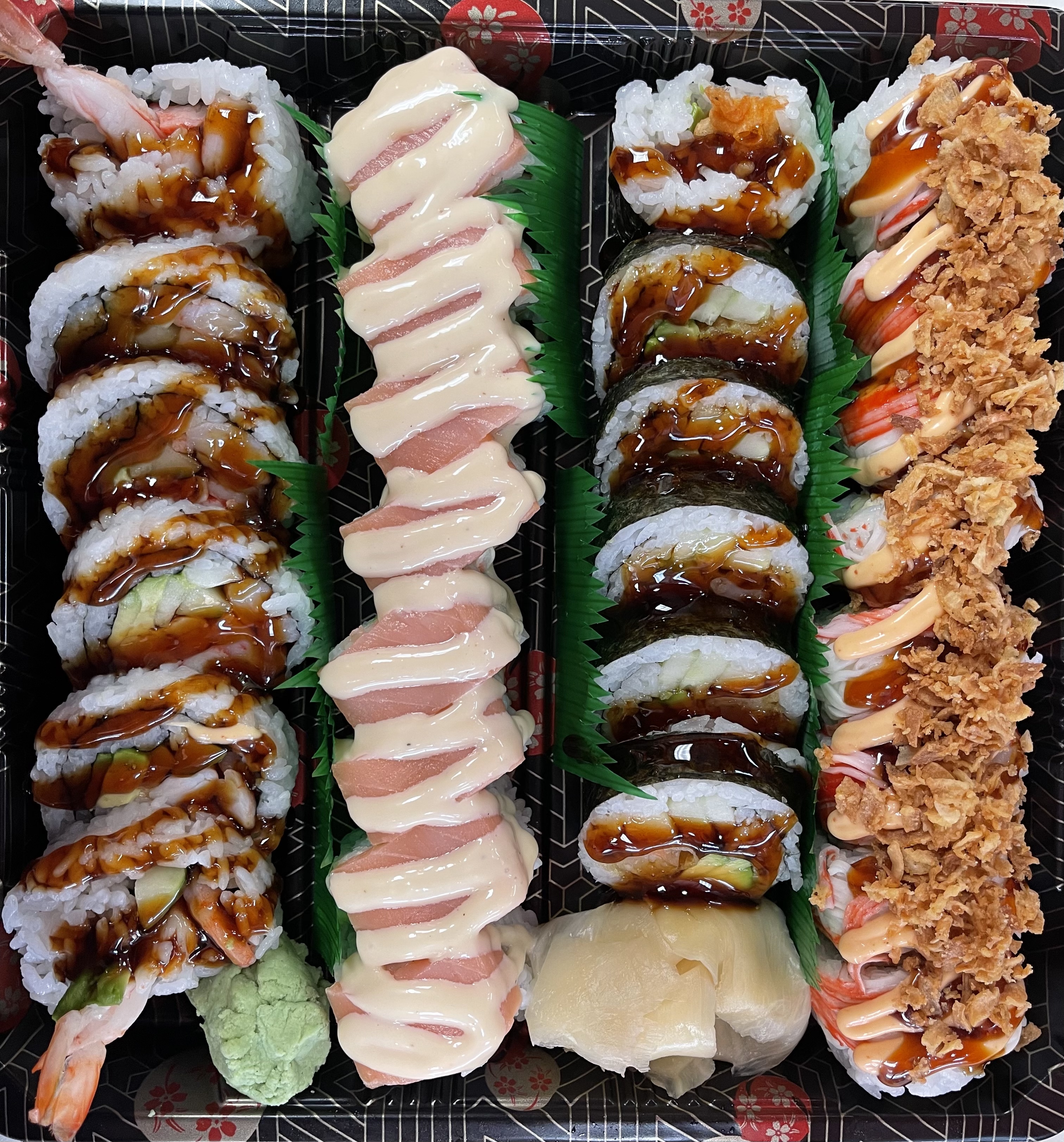 Order Cooked platter  food online from Sushi Go store, Dallas on bringmethat.com