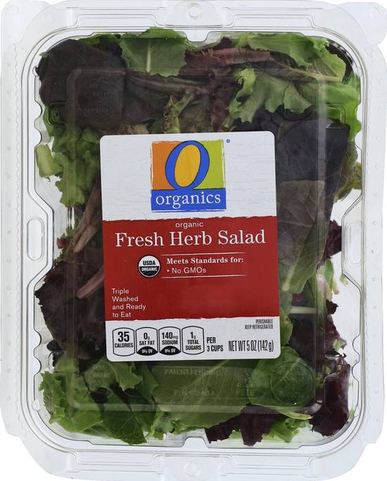 Order O Organics · Fresh Herb Salad (5 oz) food online from Tom Thumb Express store, Arlington on bringmethat.com