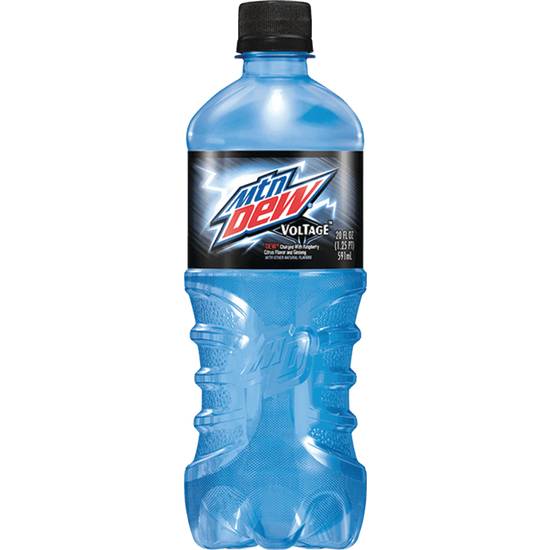 Order MOUNTAIN DEW VOLTAGE W/RASPBERRY CITRUS & GINGSENG 20Z food online from CVS store, BRYAN on bringmethat.com