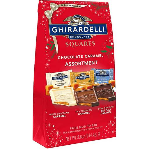 Order Ghirardelli Chocolate Caramel Squares  (EACH) 144214 food online from BevMo! store, Milpitas on bringmethat.com
