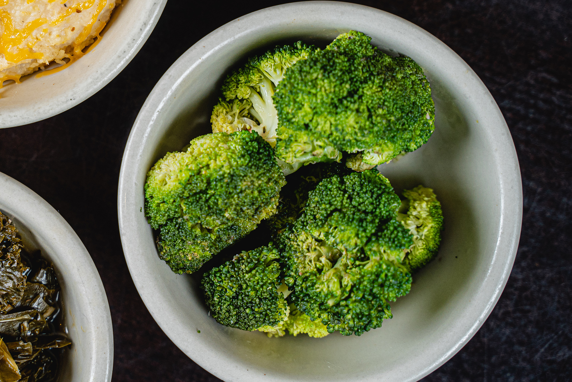 Order Steamed Broccoli food online from Doc Crow Southern Smokehouse store, Louisville on bringmethat.com