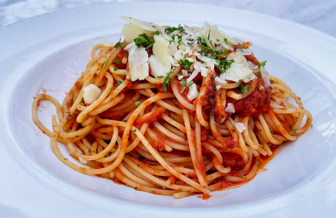 Order Spaghetti marinara food online from Bernini Bistro store, La Jolla on bringmethat.com