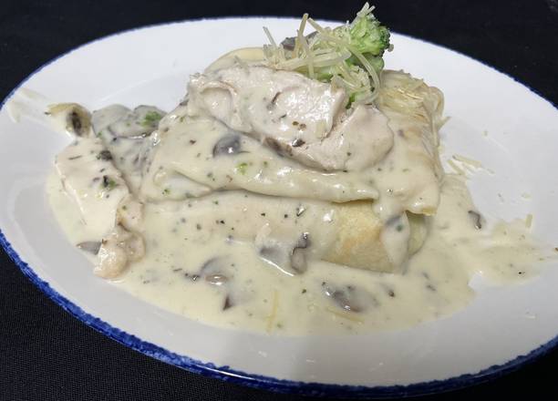 Order Chicken Tarragon Crepe food online from Simply Crepes store, Pittsford on bringmethat.com