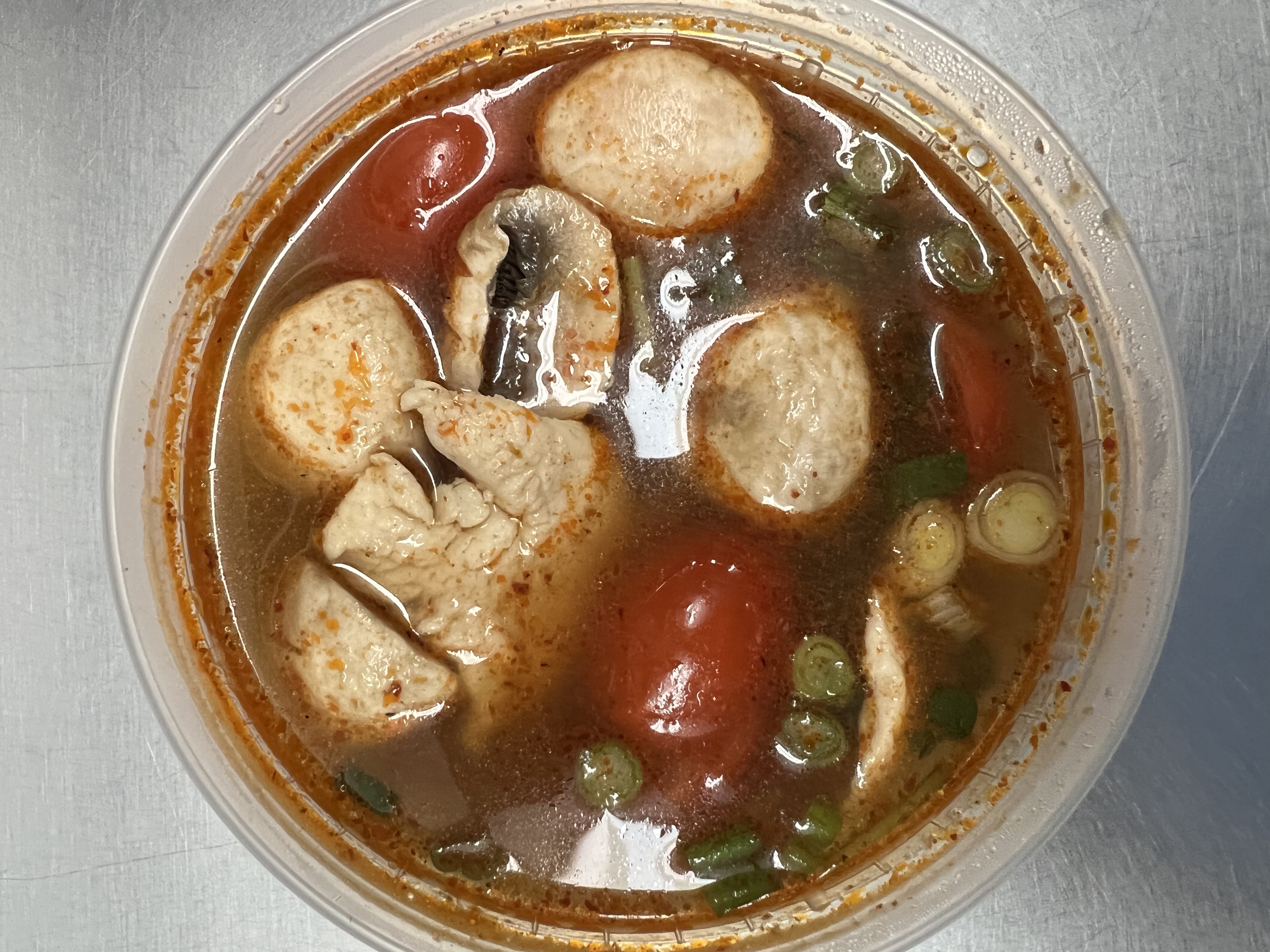 Order Tom Yum Soup food online from Little Thai Kitchen store, Chappaqua on bringmethat.com