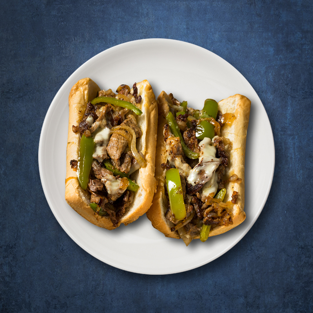 Order 7" Bacon Philly Steak Sandwich food online from Sandwich Sorcerer store, San Francisco on bringmethat.com