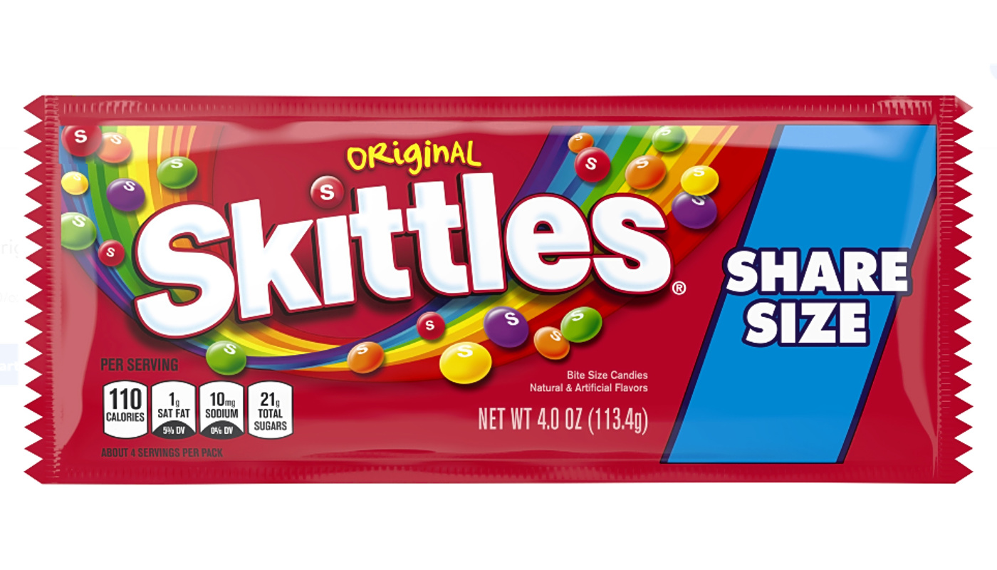 Order Skittles Share Size food online from Chevron Extramile store, Cameron Park on bringmethat.com