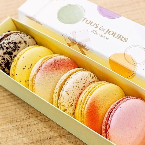 Order Macaron Gift Box food online from Tous Les Jours store, Carrollton on bringmethat.com