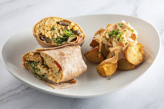 Order Vegan Burrito food online from Bitter City Melts Grilled Cheese store, Chicago on bringmethat.com