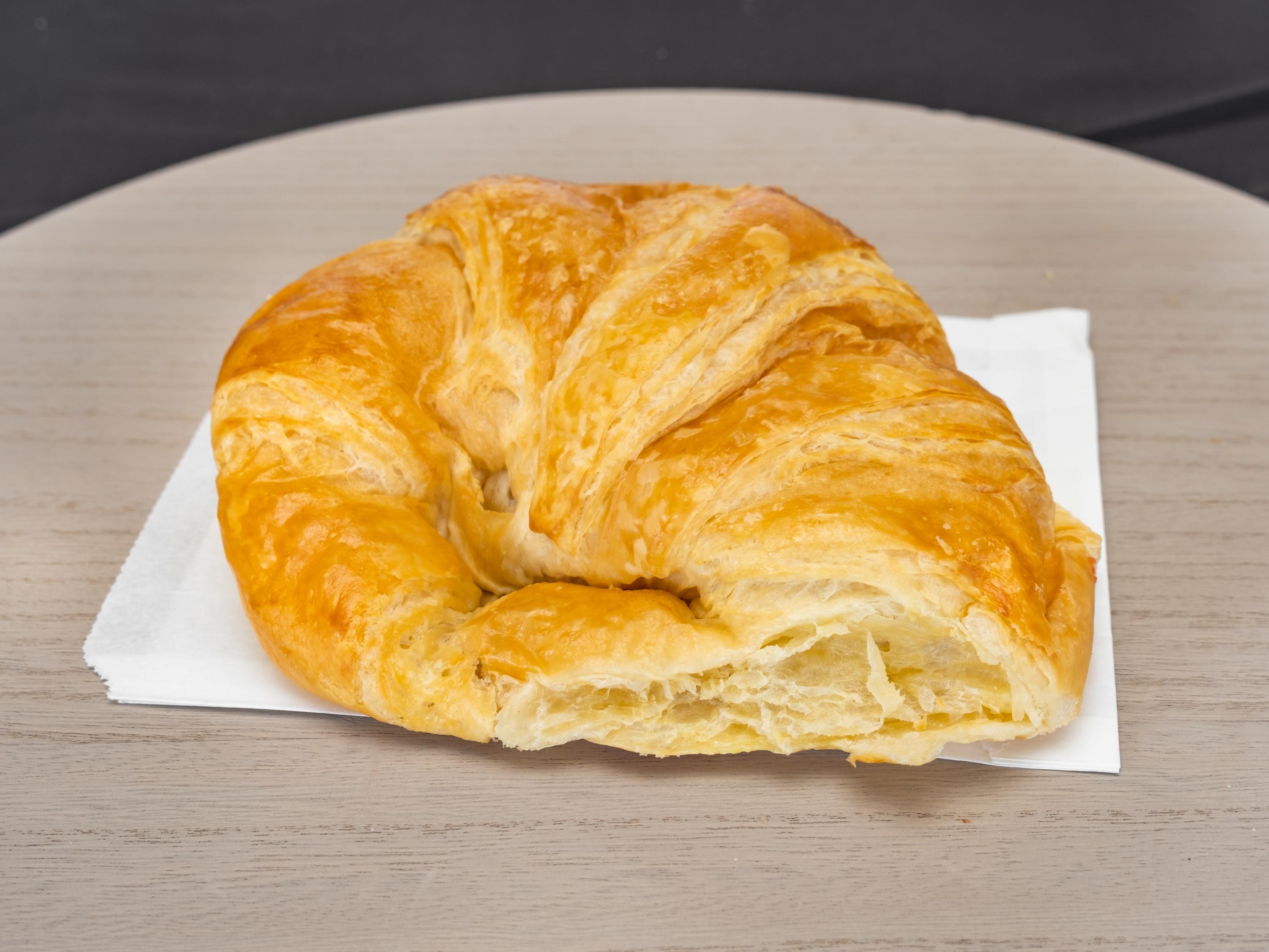 Order Plain Croissant food online from Banning Donuts store, Banning on bringmethat.com