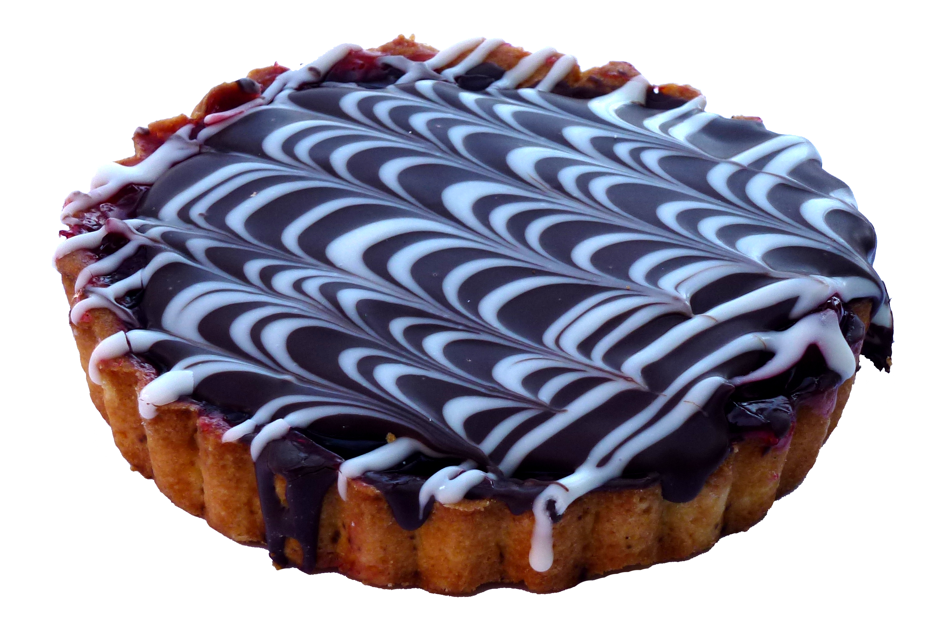 Order Chocolate Strawberry filled Tart food online from An Xuyen Bakery store, Portland on bringmethat.com