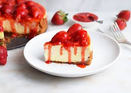 Order *** STRAWBERRY CHEESECAKE *** food online from Nonna Rosa Jeffersonville store, Eagleville on bringmethat.com