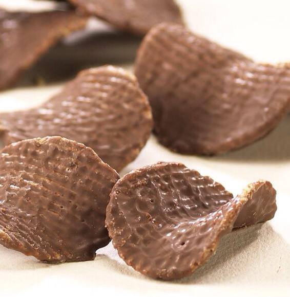 Order Chocolate Covered Potato Chips food online from Gene & Boots Candies store, Perryopolis on bringmethat.com