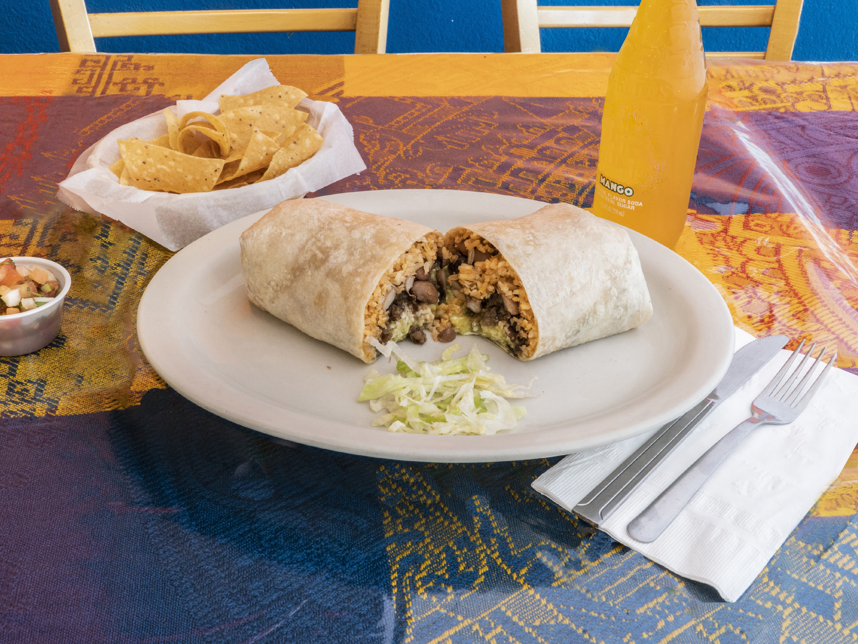 Order Super Burrito food online from Los Pinos store, Concord on bringmethat.com