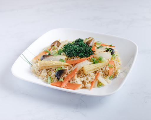 Order V2. Vegetable Fried Rice food online from Pho & Grill store, Montgomery Village on bringmethat.com