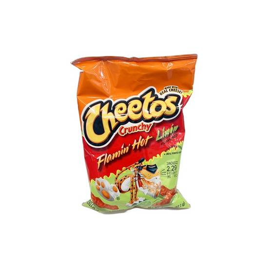 Order CHEETOS CRUNCHY FLAMIN' HOT LIMON food online from TKB Bakery & Deli store, Indio on bringmethat.com