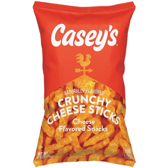 Order Casey's Cheese Crunchy Cheese Sticks 6oz food online from Casey's store, Osage Beach on bringmethat.com
