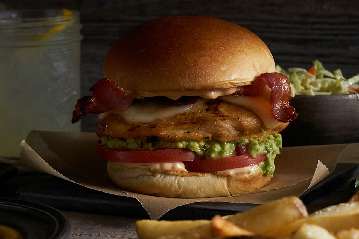 Order Chicken, Avocado & Bacon Sandwich food online from Black Angus Steakhouse store, Ventura on bringmethat.com